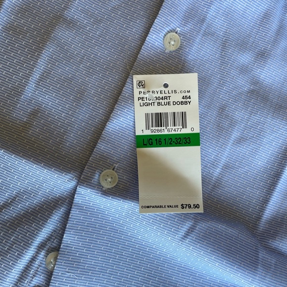 Perry Ellis mens portfolios button down dress shirt - Picture 2 of 6